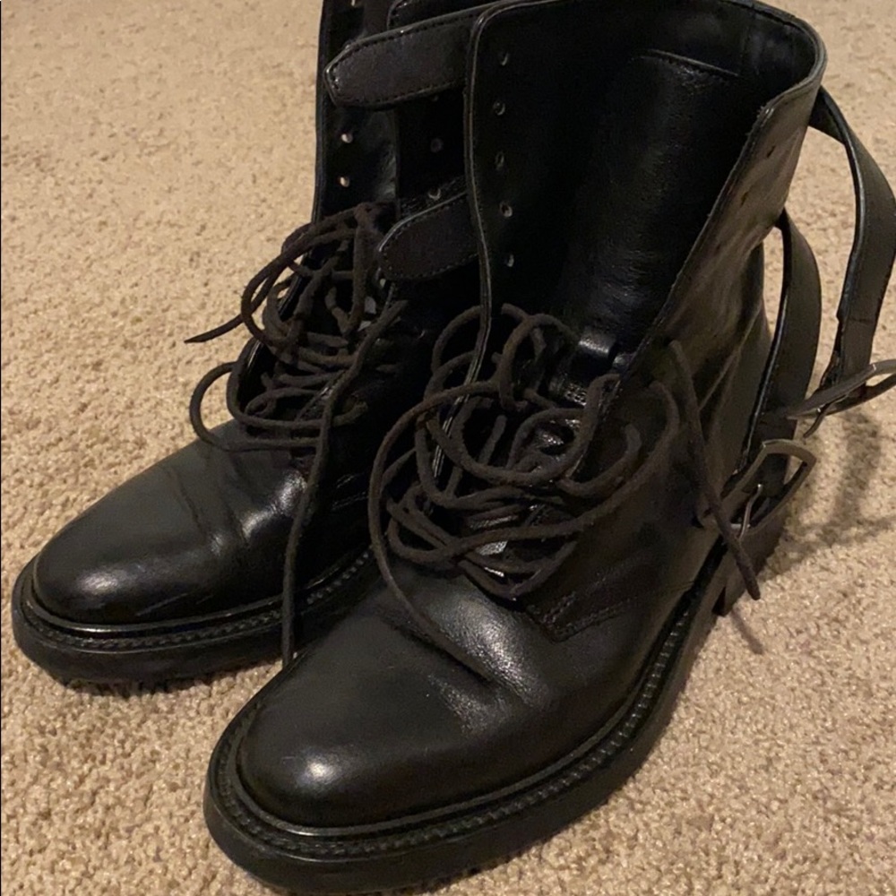 Saint Laurent Combat Boots - Picture 9 of 9